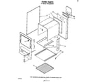 Whirlpool SF0100SKW1 oven diagram