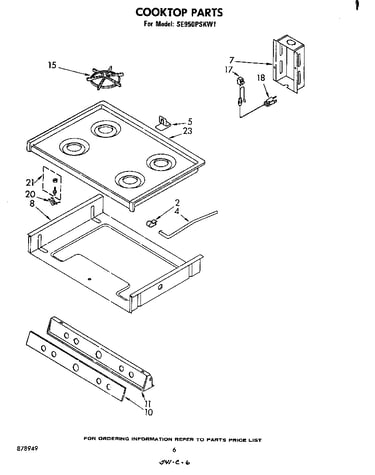 Cook top