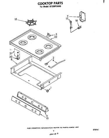 Cook top