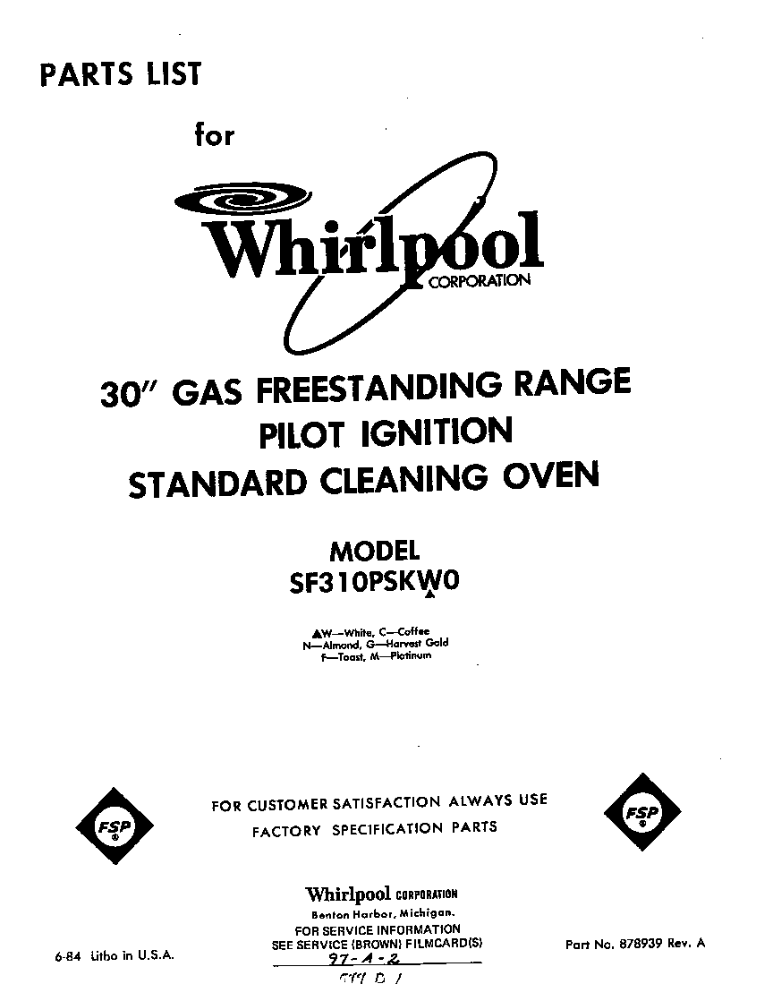 Front cover