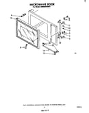 Microwave door