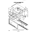 Whirlpool SM958PSKW0 cabinet and stirrer diagram
