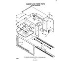 Whirlpool SM958PEKW0 cabinet and stirrer diagram