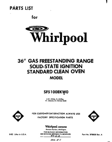 Front cover