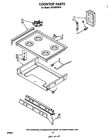 Cook top