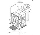 Whirlpool SF304BSPW0 oven diagram