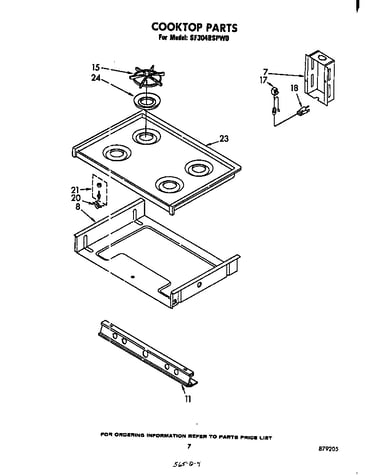 Cook top