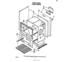 Whirlpool SF3100SPW0 oven diagram