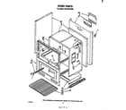 Whirlpool SF310PSPW0 oven diagram
