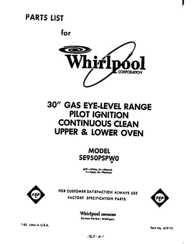 Front cover