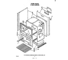 Whirlpool SF350PSPW0 oven diagram
