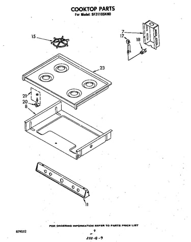 Cook top
