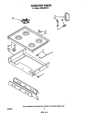 Cook top