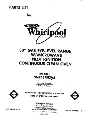 Front cover