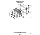 Whirlpool ET16AKXRWR2 freezer door diagram