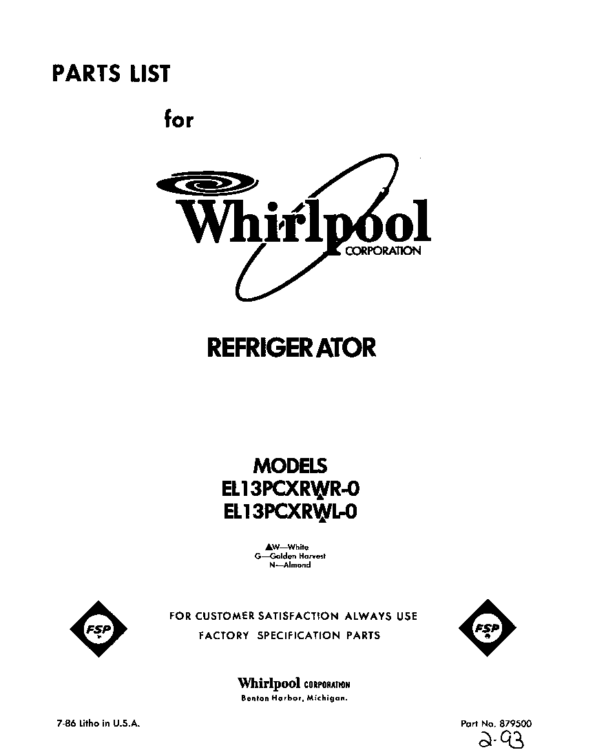 Front cover