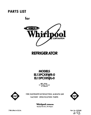 Front cover