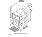 Whirlpool SF316PSPW0 oven diagram