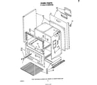 Whirlpool SF300PSPW0 oven diagram