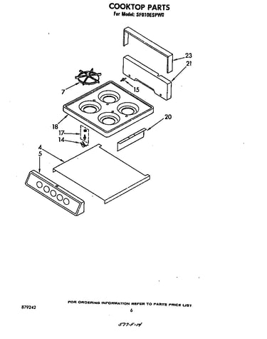 Cook top