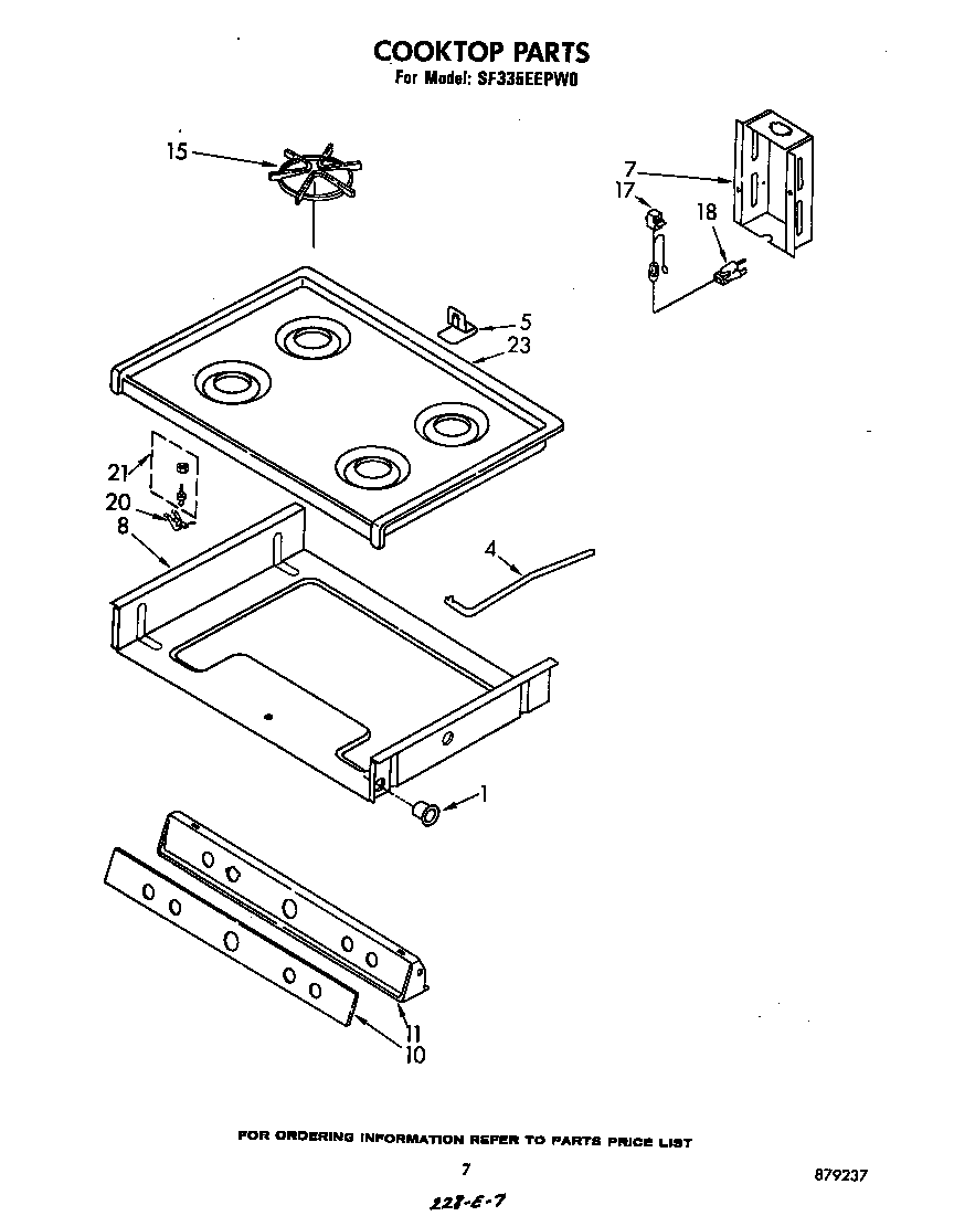 Cook top