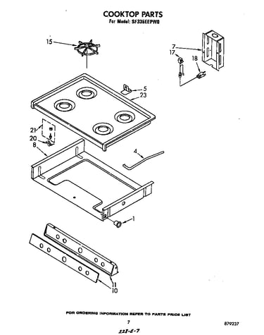 Cook top