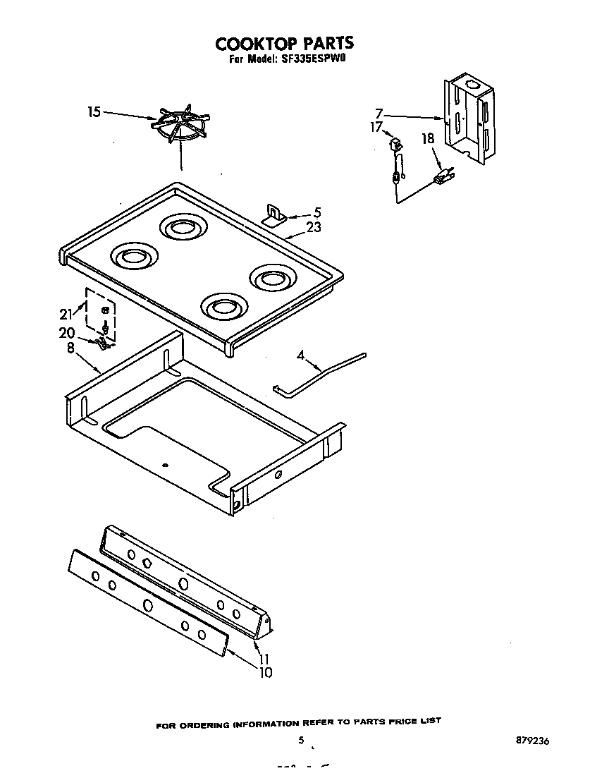 Cook top
