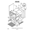 Whirlpool SF3020EPW0 oven diagram