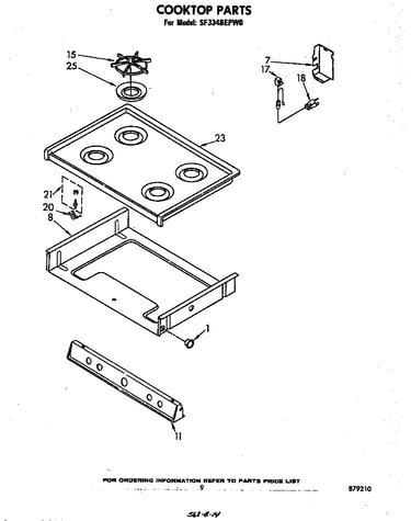 Cook top