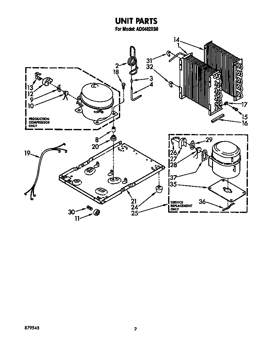 Unit parts