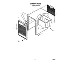 Whirlpool AD0482XS0 cabinet parts diagram