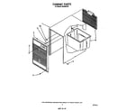 Whirlpool AD0402XS0 cabinet parts diagram