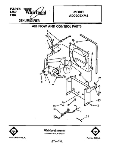 Air flow and control parts