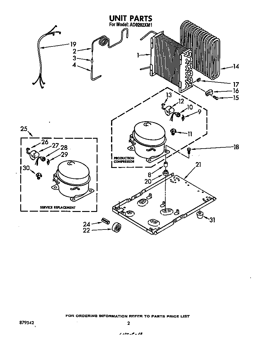 Unit parts