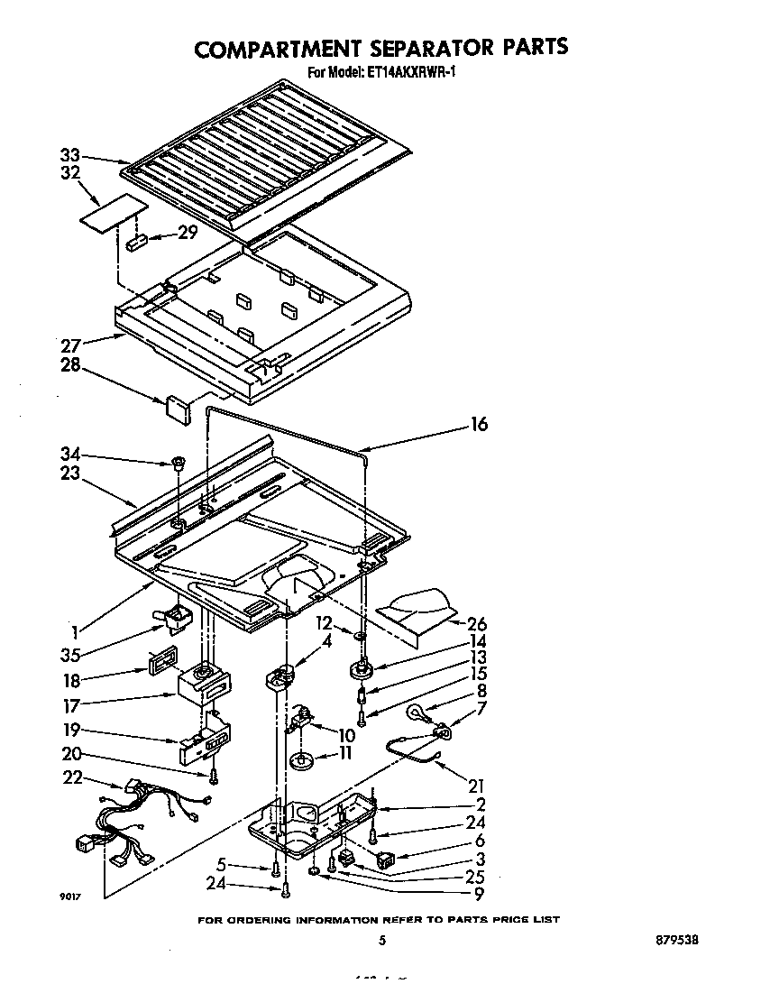 Compartment separator