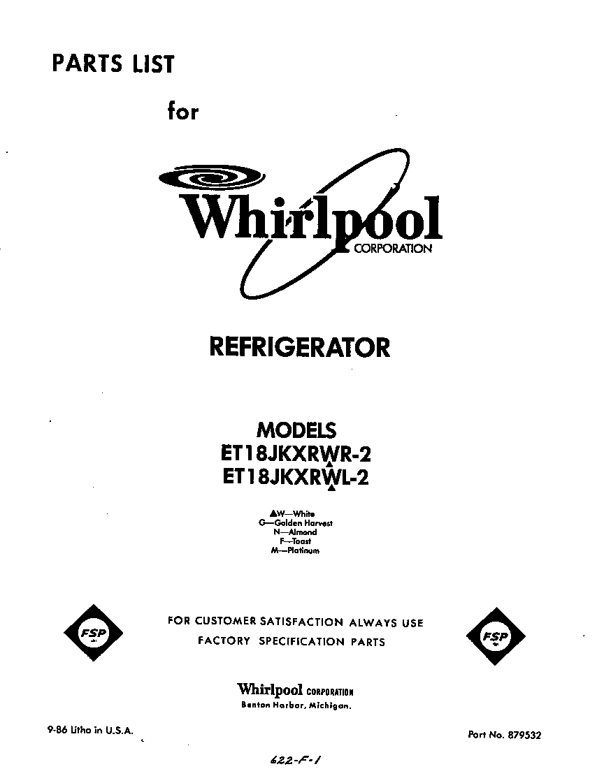 Front cover