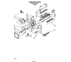 Whirlpool ECKMF87 icemaker assembly diagram