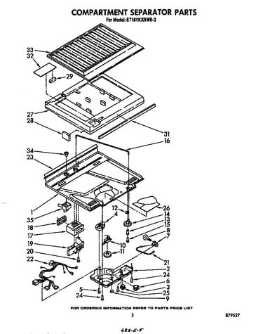 Compartment separator