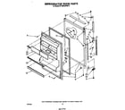 Whirlpool ET18MKXPWR4 refrigerator door diagram