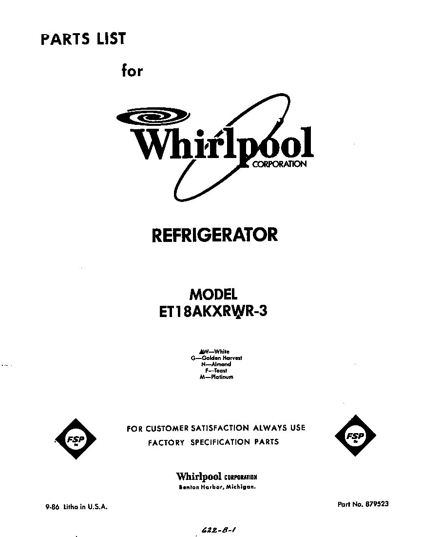 Front cover