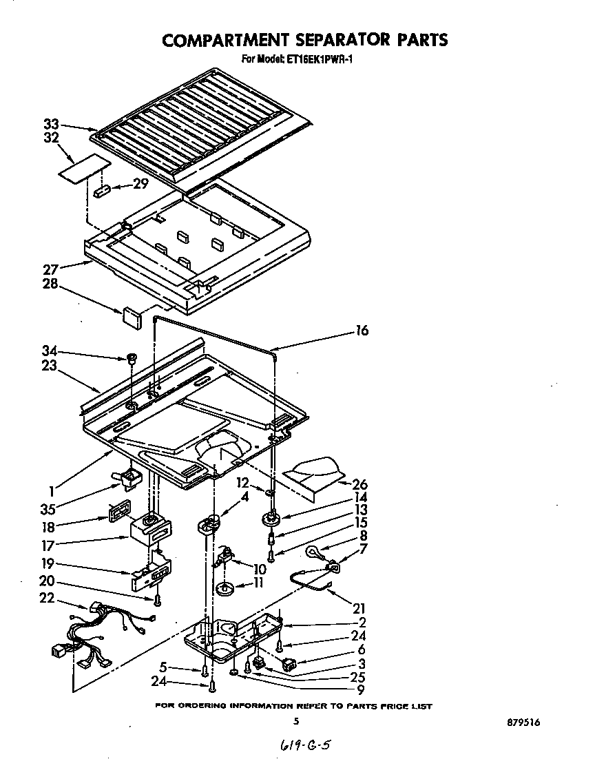 Compartment separator