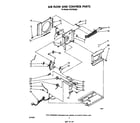 Whirlpool AC0752XM3 airflow and control diagram