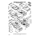 KitchenAid KSRF22DSWHY0 refrigerator interior diagram