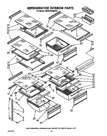 Refrigerator interior