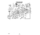 KitchenAid KSRF22DSWHY0 ice maker diagram