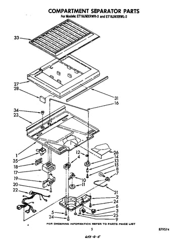 Compartment separator