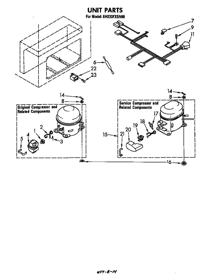 Parts diagram