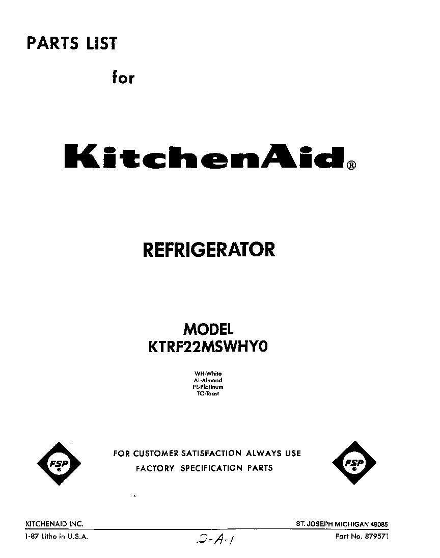 Front cover