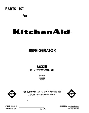 Front cover