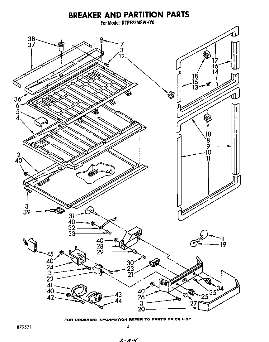 BREAKER AND PARTITION